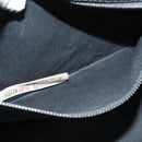 BURBERRY Shoulder Bag Canvas Black Blue Auth BD741V-20