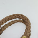 Miu Miu Hand Bag Leather 2way Pink Auth BD742-8