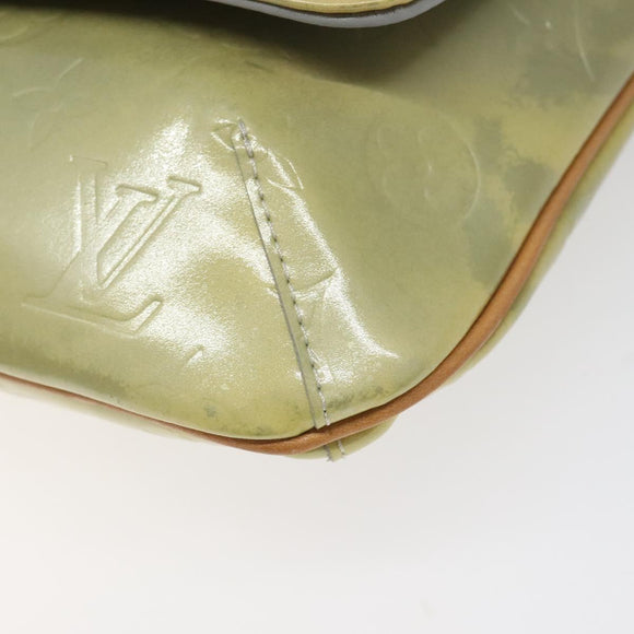 LOUIS VUITTON Monogram Vernis Thompson Street Bag Gris M91008 LV Auth BD750