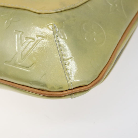 LOUIS VUITTON Monogram Vernis Thompson Street Bag Gris M91008 LV Auth BD750