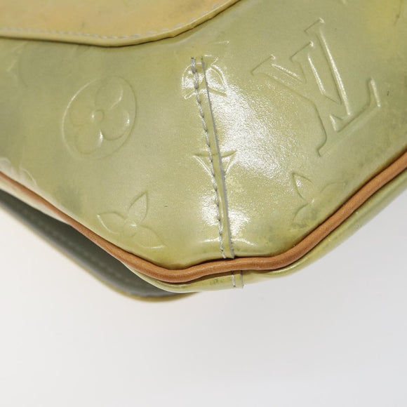 LOUIS VUITTON Monogram Vernis Thompson Street Bag Gris M91008 LV Auth BD750