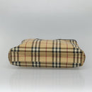 BURBERRY Nova Check Tote Bag PVC Beige Brown Auth BD761-9