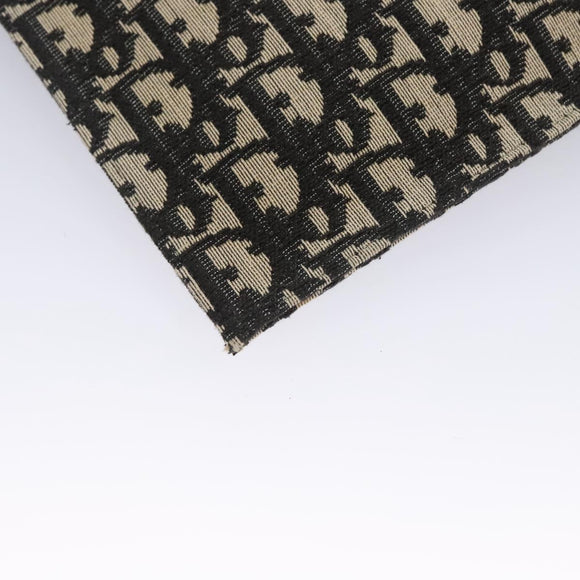 Christian Dior Trotter Canvas Shoulder Bag Navy Auth BD763