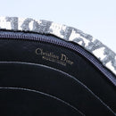 Christian Dior Trotter Canvas Shoulder Bag Navy Auth BD763-17