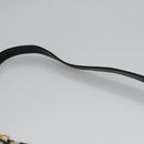 Christian Dior Trotter Canvas Shoulder Bag Navy Auth BD763-8