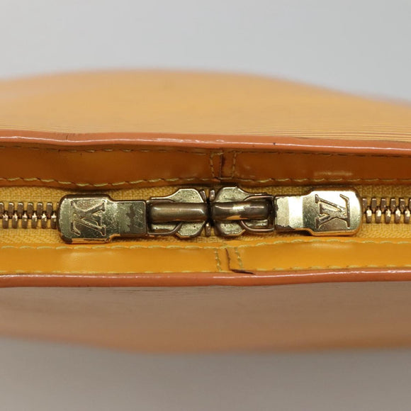 LOUIS VUITTON Epi Lussac Shoulder Bag Yellow M52289 LV Auth BD778