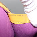 LOUIS VUITTON Epi Lussac Shoulder Bag Yellow M52289 LV Auth BD778-12