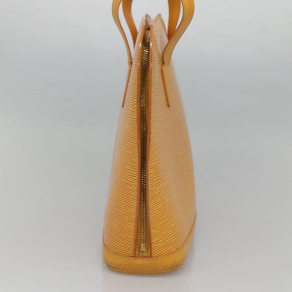 LOUIS VUITTON Epi Lussac Shoulder Bag Yellow M52289 LV Auth BD778