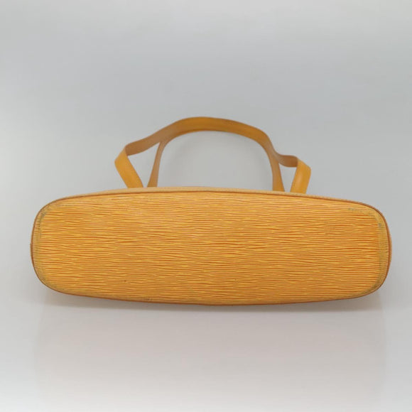 LOUIS VUITTON Epi Lussac Shoulder Bag Yellow M52289 LV Auth BD778