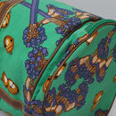 LOEWE Boston Bag Canvas Green Auth BD781-15