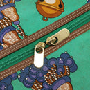 LOEWE Boston Bag Canvas Green Auth BD781-19