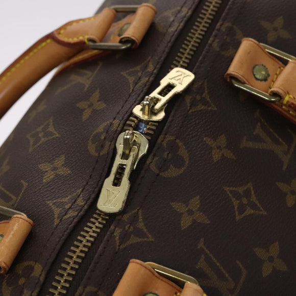 LOUIS VUITTON Monogram Keepall 50 Boston Bag M41426 LV Auth BD785