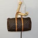 LOUIS VUITTON Monogram Keepall 50 Boston Bag M41426 LV Auth BD785-21