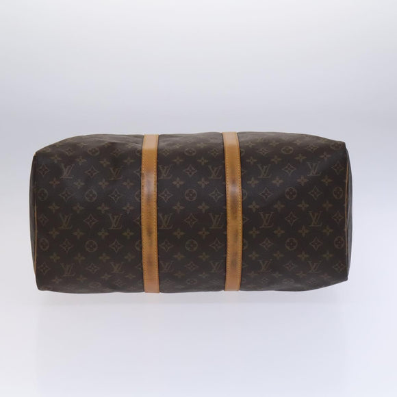 LOUIS VUITTON Monogram Keepall 50 Boston Bag M41426 LV Auth BD785