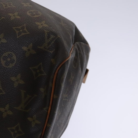 LOUIS VUITTON Monogram Keepall 45 Boston Bag M41428 LV Auth BD787