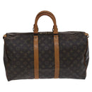LOUIS VUITTON Monogram Keepall 45 Boston Bag M41428 LV Auth BD787-2