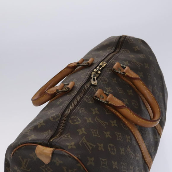 LOUIS VUITTON Monogram Keepall 45 Boston Bag M41428 LV Auth BD787