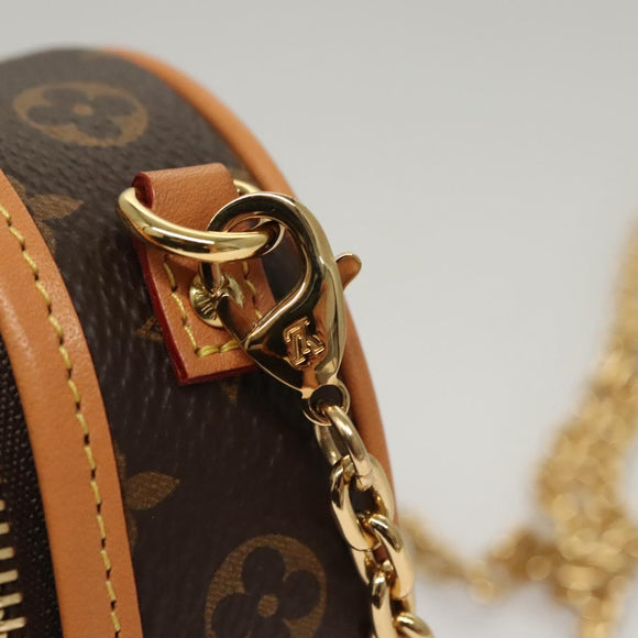 LOUIS VUITTON Monogram Mini Boite Chapeau Shoulder Bag M44699 LV Auth BD788SAM