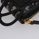 Christian Dior Trotter Canvas Oblique Phone Holder Airpods Case Navy Auth BD790V-16