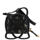 Christian Dior Trotter Canvas Oblique Phone Holder Airpods Case Navy Auth BD790V-2