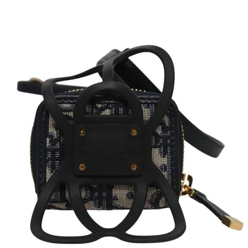 Christian Dior Trotter Canvas Oblique Phone Holder Airpods Case Navy Auth BD790V - 0