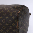 LOUIS VUITTON Monogram Keepall 55 Boston Bag M41424 LV Auth BD799-16