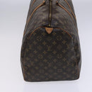 LOUIS VUITTON Monogram Keepall 55 Boston Bag M41424 LV Auth BD799-4