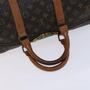 LOUIS VUITTON Monogram Keepall 55 Boston Bag M41424 LV Auth BD799-7
