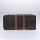 LOUIS VUITTON Monogram Keepall 55 Boston Bag M41424 LV Auth BD799-5