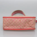 LOUIS VUITTON Monogram Mini Sac Catrain Hand Bag Strawberry M92930 Auth BD807-10