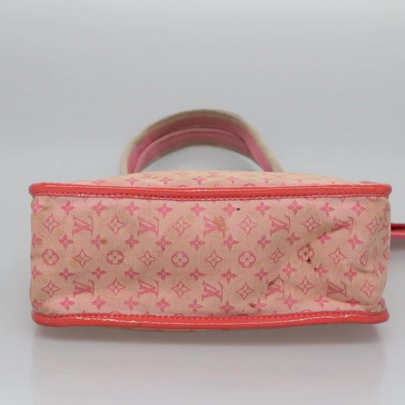 LOUIS VUITTON Monogram Mini Sac Catrain Hand Bag Strawberry M92930 Auth BD807