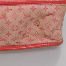 LOUIS VUITTON Monogram Mini Sac Catrain Hand Bag Strawberry M92930 Auth BD807-11