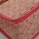 LOUIS VUITTON Monogram Mini Sac Catrain Hand Bag Strawberry M92930 Auth BD807-12