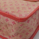 LOUIS VUITTON Monogram Mini Sac Catrain Hand Bag Strawberry M92930 Auth BD807-13