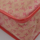 LOUIS VUITTON Monogram Mini Sac Catrain Hand Bag Strawberry M92930 Auth BD807-14