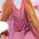 LOUIS VUITTON Monogram Mini Sac Catrain Hand Bag Strawberry M92930 Auth BD807-21