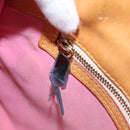 LOUIS VUITTON Monogram Mini Sac Catrain Hand Bag Strawberry M92930 Auth BD807-22