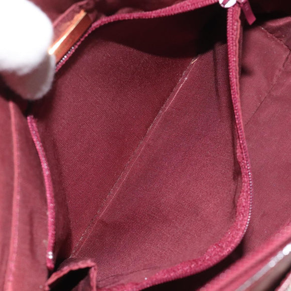 BURBERRY Nova Check Hand Bag Canvas Leather Beige Gold Auth BD809