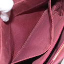 BURBERRY Nova Check Hand Bag Canvas Leather Beige Gold Auth BD809-20