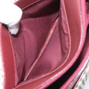 BURBERRY Nova Check Hand Bag Canvas Leather Beige Gold Auth BD809-21