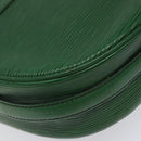 LOUIS VUITTON Epi Jeune Fille MM Shoulder Bag Green M52154 LV Auth BD827-17