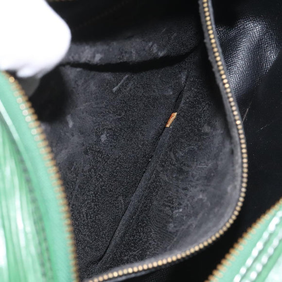 LOUIS VUITTON Epi Jeune Fille MM Shoulder Bag Green M52154 LV Auth BD827