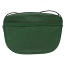 LOUIS VUITTON Epi Jeune Fille MM Shoulder Bag Green M52154 LV Auth BD827-2