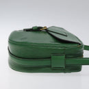 LOUIS VUITTON Epi Jeune Fille MM Shoulder Bag Green M52154 LV Auth BD827-3