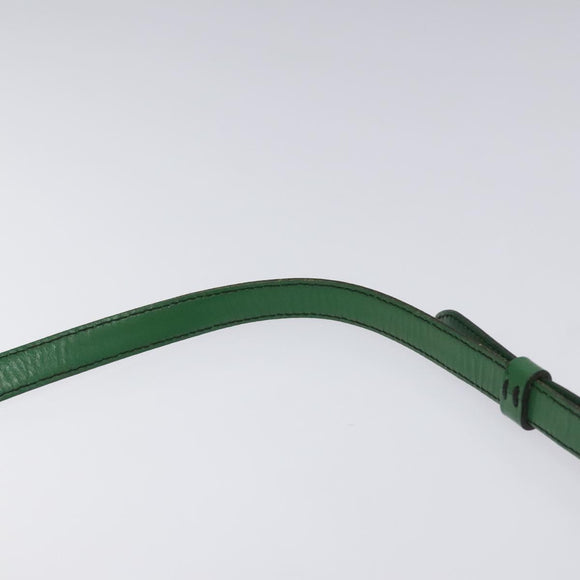 LOUIS VUITTON Epi Jeune Fille MM Shoulder Bag Green M52154 LV Auth BD827