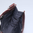 BURBERRY Nova Check Shoulder Bag Canvas Beige Auth BD829-18