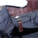 BURBERRY Nova Check Shoulder Bag Canvas Beige Auth BD829-20