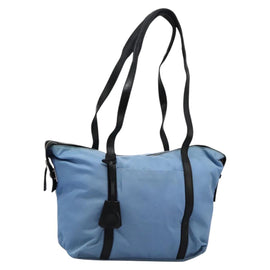 PRADA Shoulder Bag Nylon Beige Auth BD834