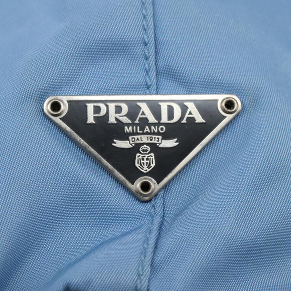 PRADA Shoulder Bag Nylon Beige Auth BD834