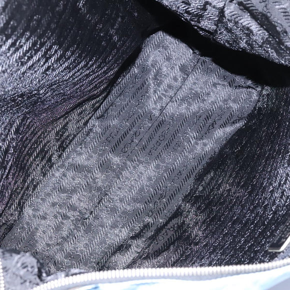 PRADA Shoulder Bag Nylon Beige Auth BD834